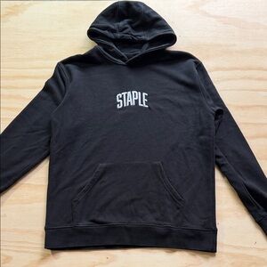 Staple Black Hoodie for Men